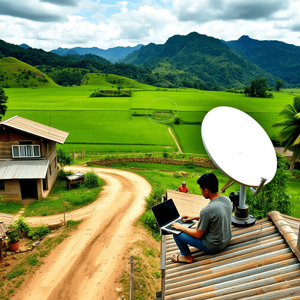 Conectividad rural en Colombia: capilaridad de conectividad en zonas remotas